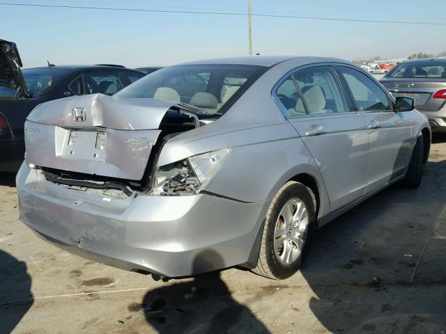 JHMCP264X8C032249 - 2008 HONDA ACCORD LXP SILVER photo 4
