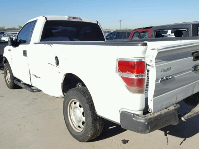 1FTMF1CWXAKB05334 - 2010 FORD F150 WHITE photo 9