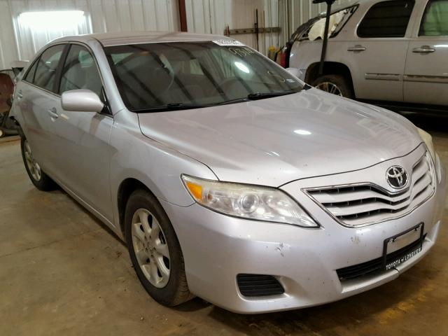 4T4BF3EK6BR209310 - 2011 TOYOTA CAMRY BASE SILVER photo 1