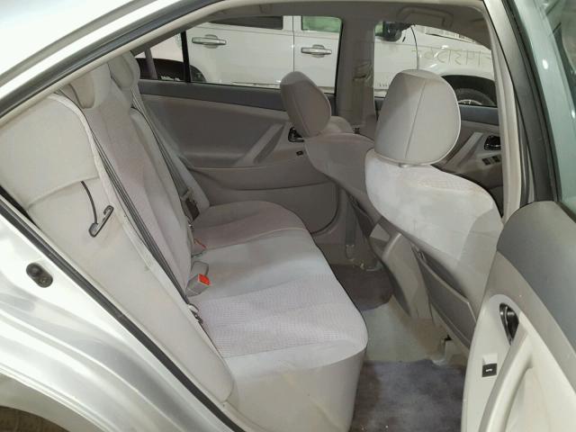 4T4BF3EK6BR209310 - 2011 TOYOTA CAMRY BASE SILVER photo 6