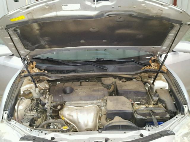 4T4BF3EK6BR209310 - 2011 TOYOTA CAMRY BASE SILVER photo 7