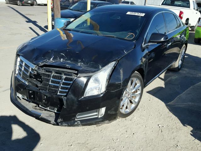 2G61P5S31D9221075 - 2013 CADILLAC XTS LUXURY BLACK photo 2