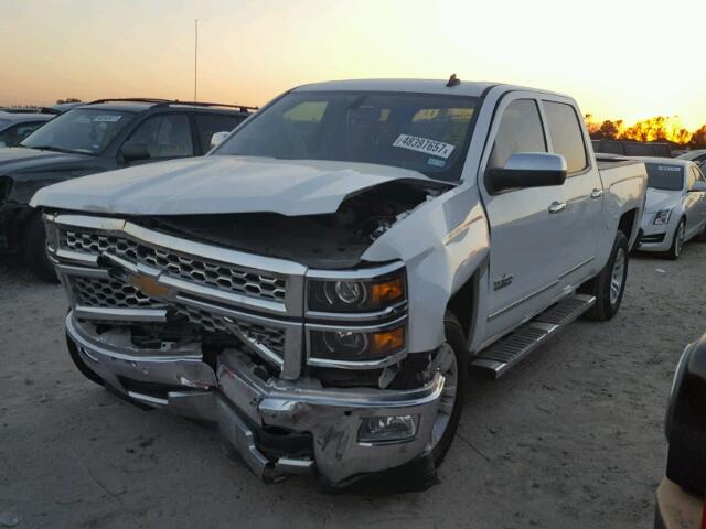 3GCPCSECXEG363333 - 2014 CHEVROLET SILVERADO WHITE photo 2