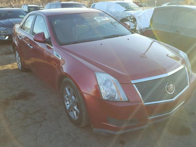 1G6DF577880216287 - 2008 CADILLAC CTS RED photo 1