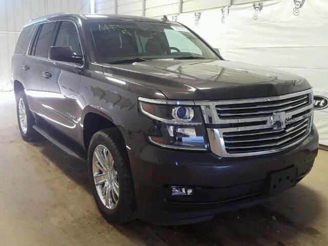 1GNSKBKC2FR141265 - 2015 CHEVROLET TAHOE K150 GRAY photo 1