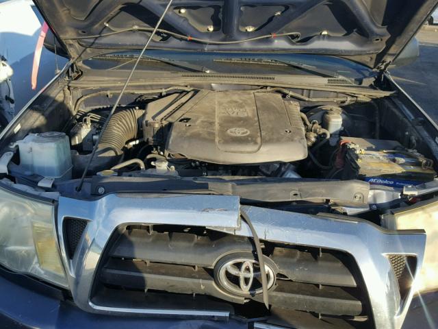 5TEKU72N46Z223469 - 2006 TOYOTA TACOMA DOU BLUE photo 7