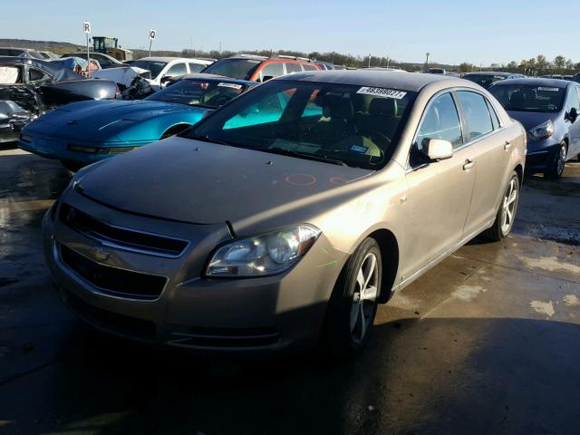 1G1ZJ57B28F262211 - 2008 CHEVROLET MALIBU 2LT BROWN photo 2