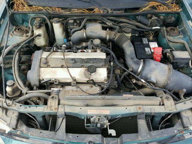 3FALP1139WR122779 - 1998 FORD ESCORT ZX2 GREEN photo 7