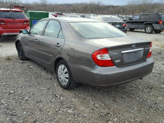 4T1BE32K34U937817 - 2004 TOYOTA CAMRY LE GRAY photo 3