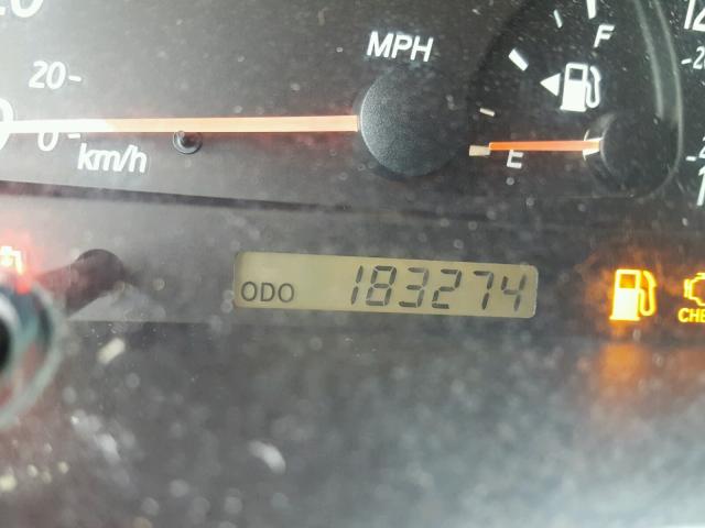 4T1BE32K34U937817 - 2004 TOYOTA CAMRY LE ნაცრისფერი ფოტო 8