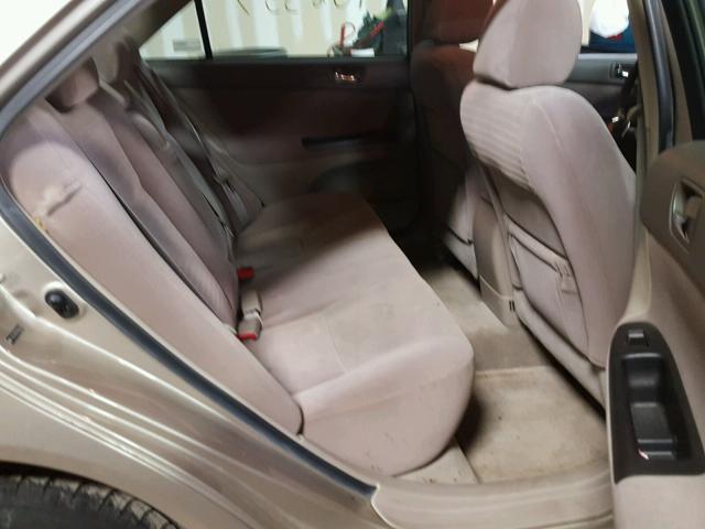 4T1BE32K15U394310 - 2005 TOYOTA CAMRY LE BEIGE photo 6