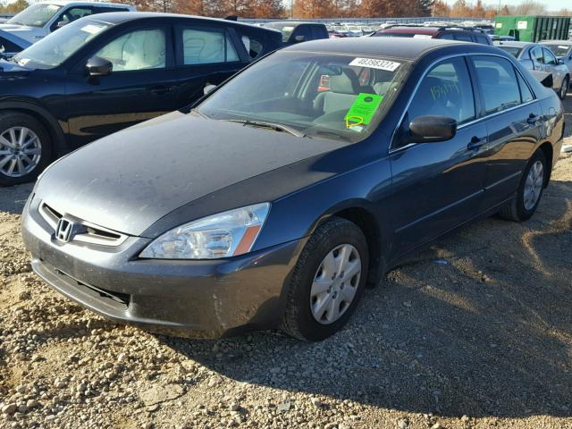 1HGCM56493A006811 - 2003 HONDA ACCORD LX GRAY photo 2