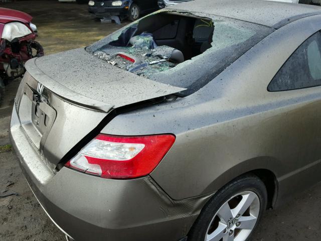 2HGFG12818H506976 - 2008 HONDA CIVIC EX Yanmış foto 9