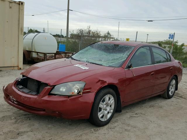 1N4AL11E56C243117 - 2006 NISSAN ALTIMA S RED photo 2