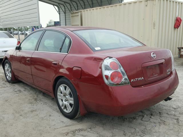 1N4AL11E56C243117 - 2006 NISSAN ALTIMA S RED photo 3