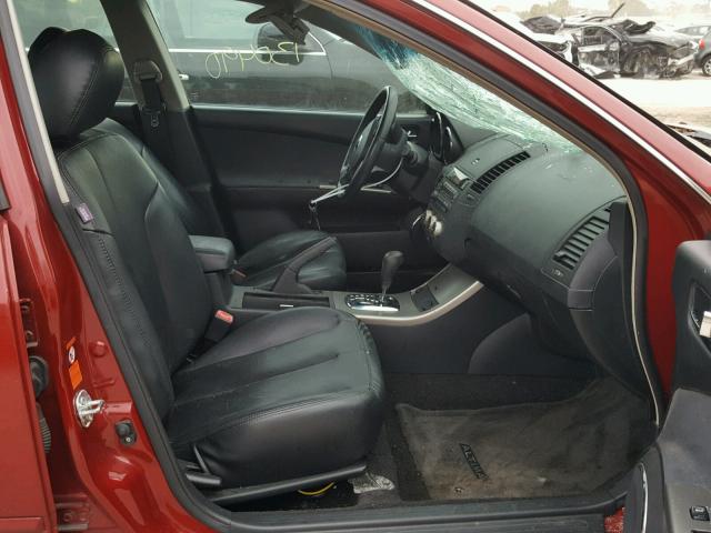 1N4AL11E56C243117 - 2006 NISSAN ALTIMA S RED photo 5