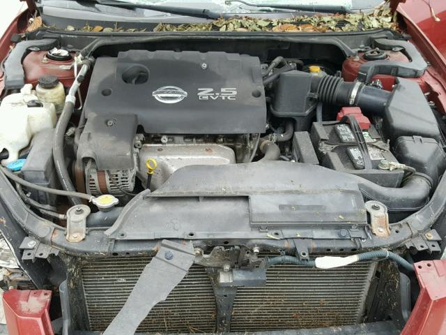 1N4AL11E56C243117 - 2006 NISSAN ALTIMA S RED photo 7