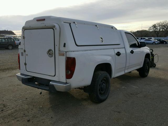 1GBDS14E088218206 - 2008 CHEVROLET COLORADO WHITE photo 4