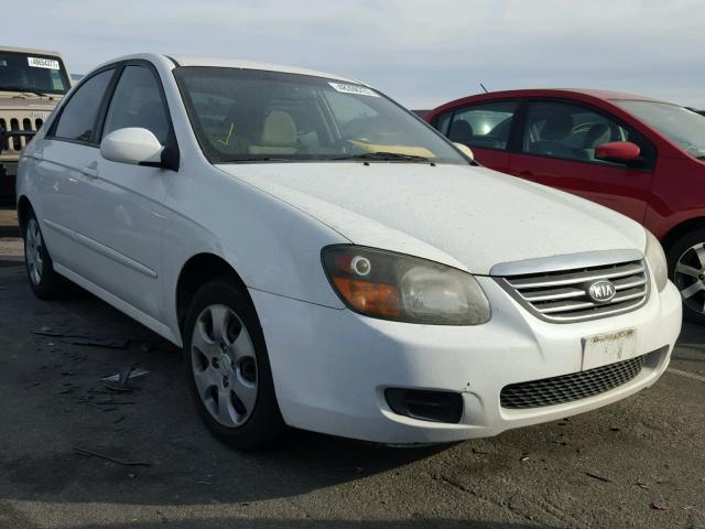 KNAFE222595595608 - 2009 KIA SPECTRA EX WHITE photo 1