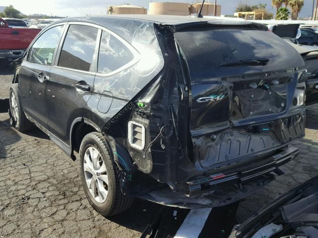 2HKRM3H76DH503040 - 2013 HONDA CR-V EXL BLACK photo 3