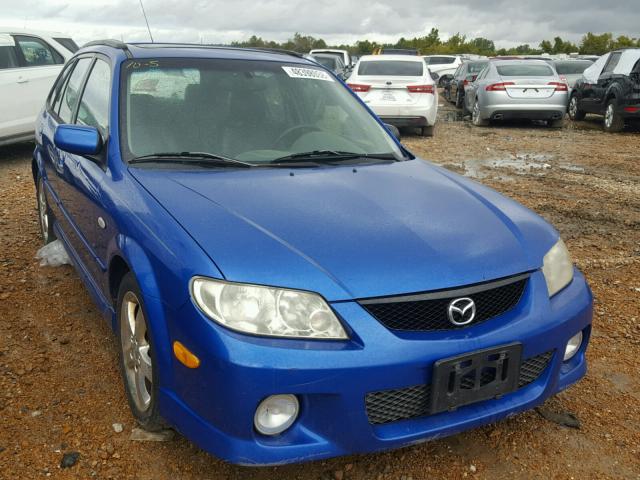 JM1BJ246X31111279 - 2003 MAZDA PROTEGE PR BLUE photo 1