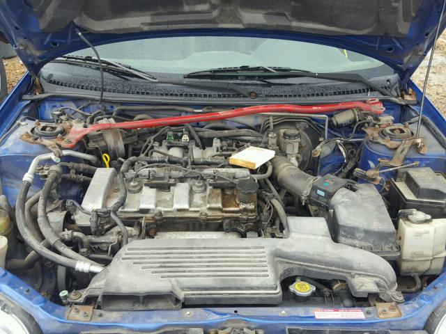 JM1BJ246X31111279 - 2003 MAZDA PROTEGE PR BLUE photo 7