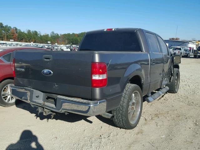 1FTPW12V67KC92909 - 2007 FORD F150 SUPER BLACK photo 4