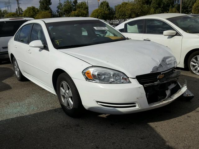 2G1WF5EKXB1314920 - 2011 CHEVROLET IMPALA LS WHITE photo 1