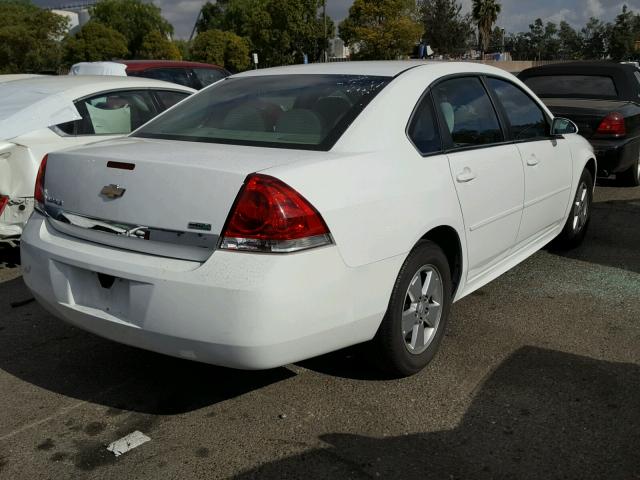 2G1WF5EKXB1314920 - 2011 CHEVROLET IMPALA LS WHITE photo 4