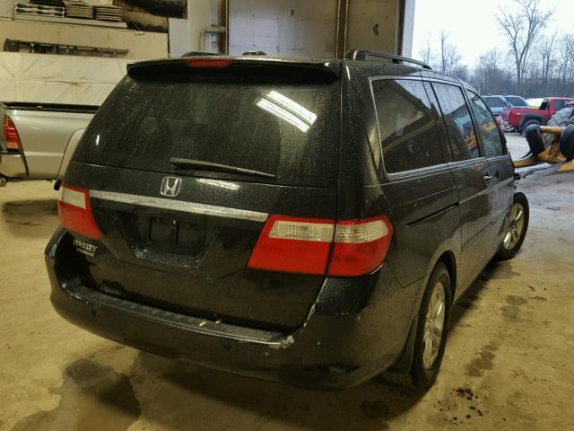 5FNRL38886B064064 - 2006 HONDA ODYSSEY TO BLACK photo 4