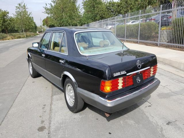 WDBCA37D1FA153010 - 1985 MERCEDES-BENZ 500 SEL BLACK photo 6