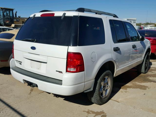 1FMZU63K65UB41985 - 2005 FORD EXPLORER X WHITE photo 4