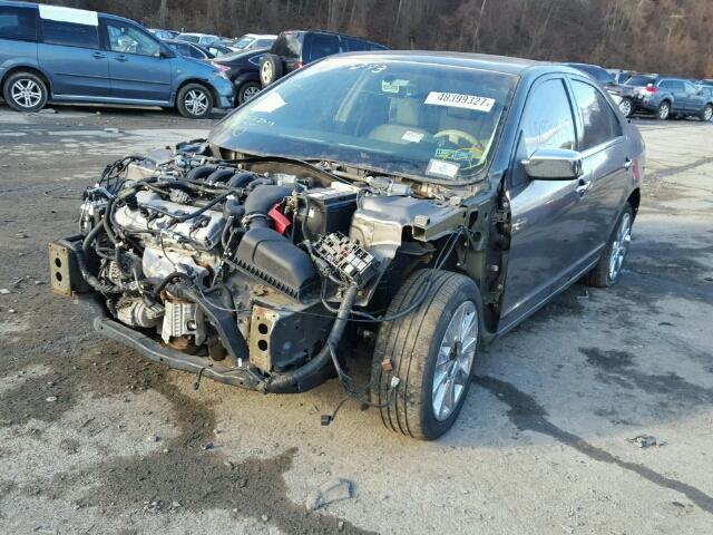 3LNHL2GC9AR652702 - 2010 LINCOLN MKZ ნაცრისფერი ფოტო 2
