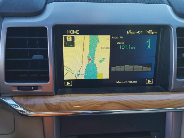 3LNHL2GC9AR652702 - 2010 LINCOLN MKZ ნაცრისფერი ფოტო 9