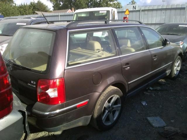 WVWYH63B84E229305 - 2004 VOLKSWAGEN PASSAT GLX 棕色 照片 4