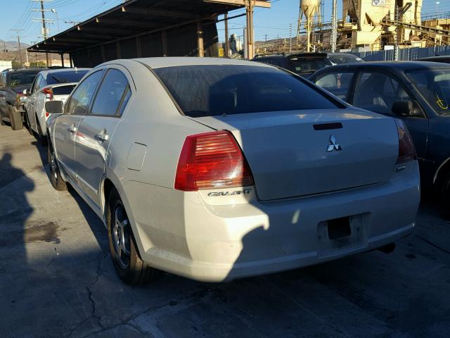 4A3AB36F94E140792 - 2004 MITSUBISHI GALANT ES WHITE photo 3