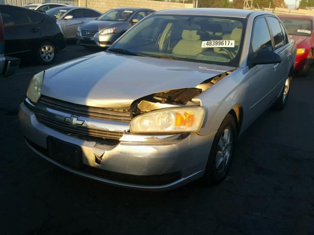 1G1ZT54815F227156 - 2005 CHEVROLET MALIBU LS SILVER photo 2