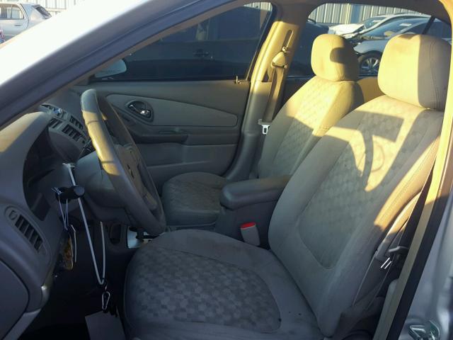 1G1ZT54815F227156 - 2005 CHEVROLET MALIBU LS ვერცხლისფერი ფოტო 5