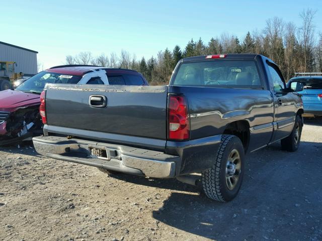 1GCEC14V05Z269224 - 2005 CHEVROLET SILVERADO GRAY photo 4