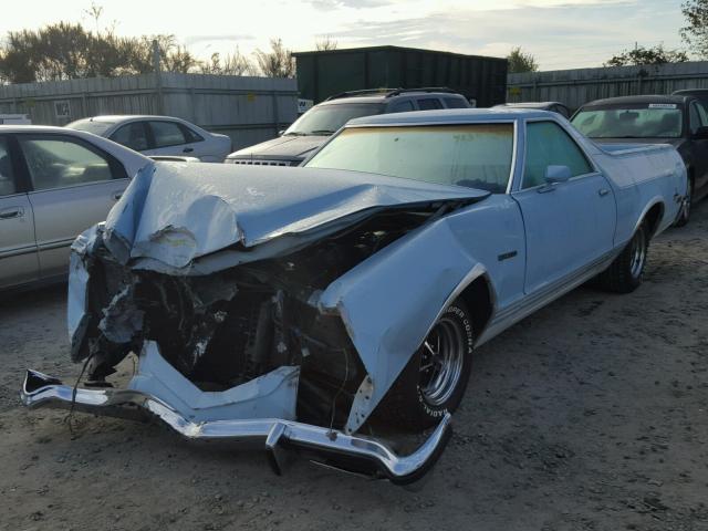 9H48H121780 - 1979 FORD RANCHERO TURQUOISE photo 2