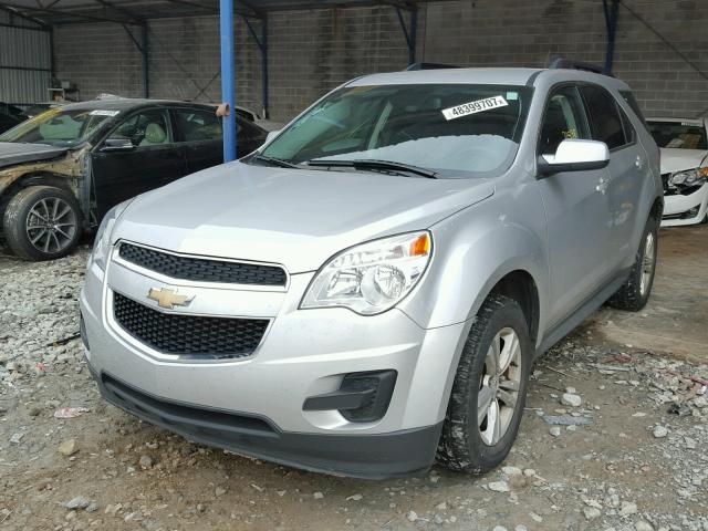 2GNALDEK6D1211167 - 2013 CHEVROLET EQUINOX LT SILVER photo 2