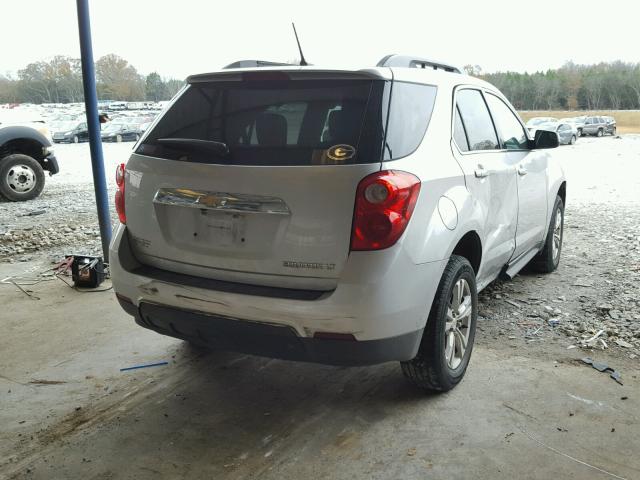 2GNALDEK6D1211167 - 2013 CHEVROLET EQUINOX LT SILVER photo 4