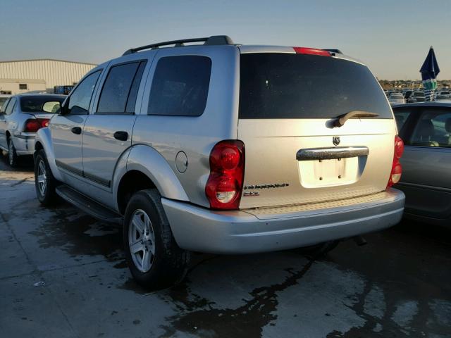 1D4HD48KX6F147973 - 2006 DODGE DURANGO SL SILVER photo 3