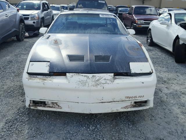 1G2FW87F8GL222073 - 1986 PONTIAC FIREBIRD T WHITE photo 10