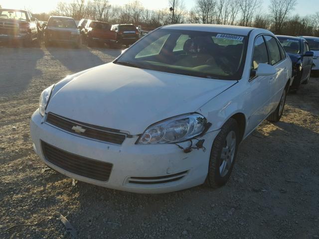 2G1WB58KX79284964 - 2007 CHEVROLET IMPALA LS WHITE photo 2