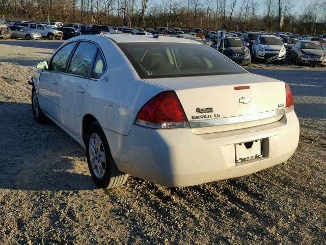 2G1WB58KX79284964 - 2007 CHEVROLET IMPALA LS WHITE photo 3