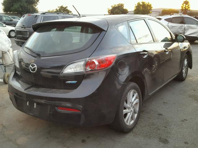 JM1BL1M82C1610213 - 2012 MAZDA 3 I BLACK photo 4