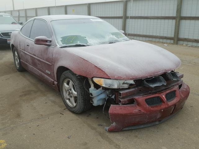 1G2WR1210YF182498 - 2000 PONTIAC GRAND PRIX MAROON photo 1