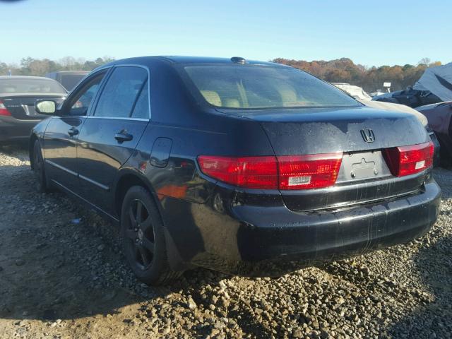 1HGCM66535A062647 - 2005 HONDA ACCORD EX BLACK photo 3