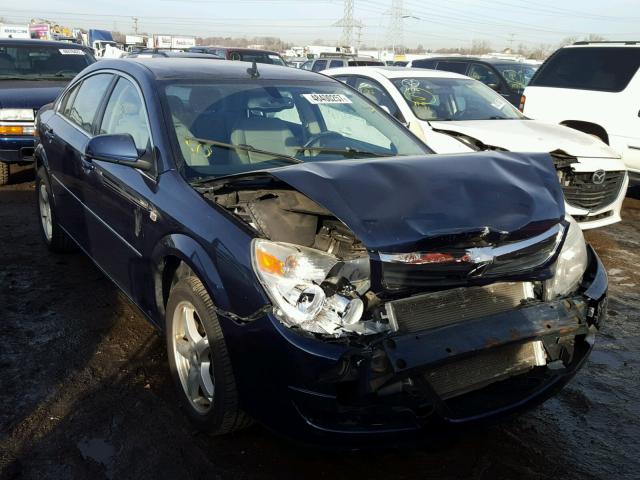 1G8ZS57B68F234233 - 2008 SATURN AURA XE BLUE photo 1